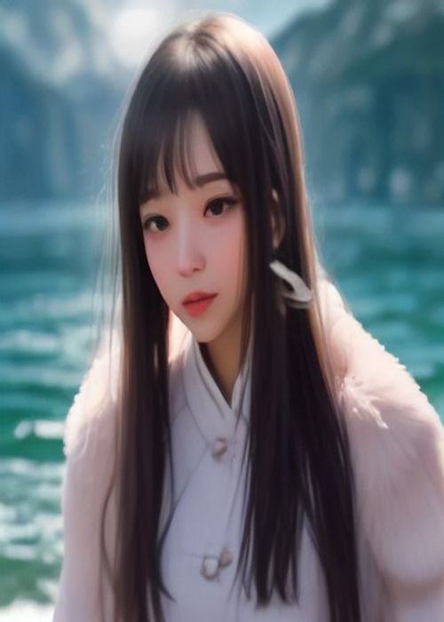 户外自然光下亚洲女生举着手机微笑自拍，背景虚化，绿色植物衬托